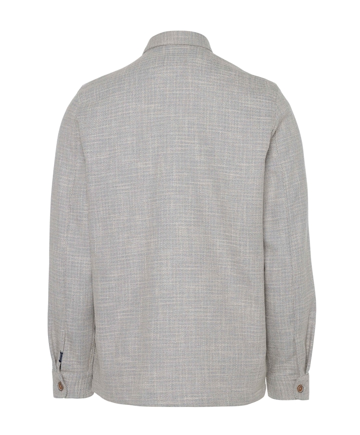 Heren overshirt blauw