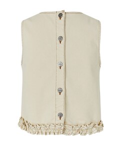 Dames top beige