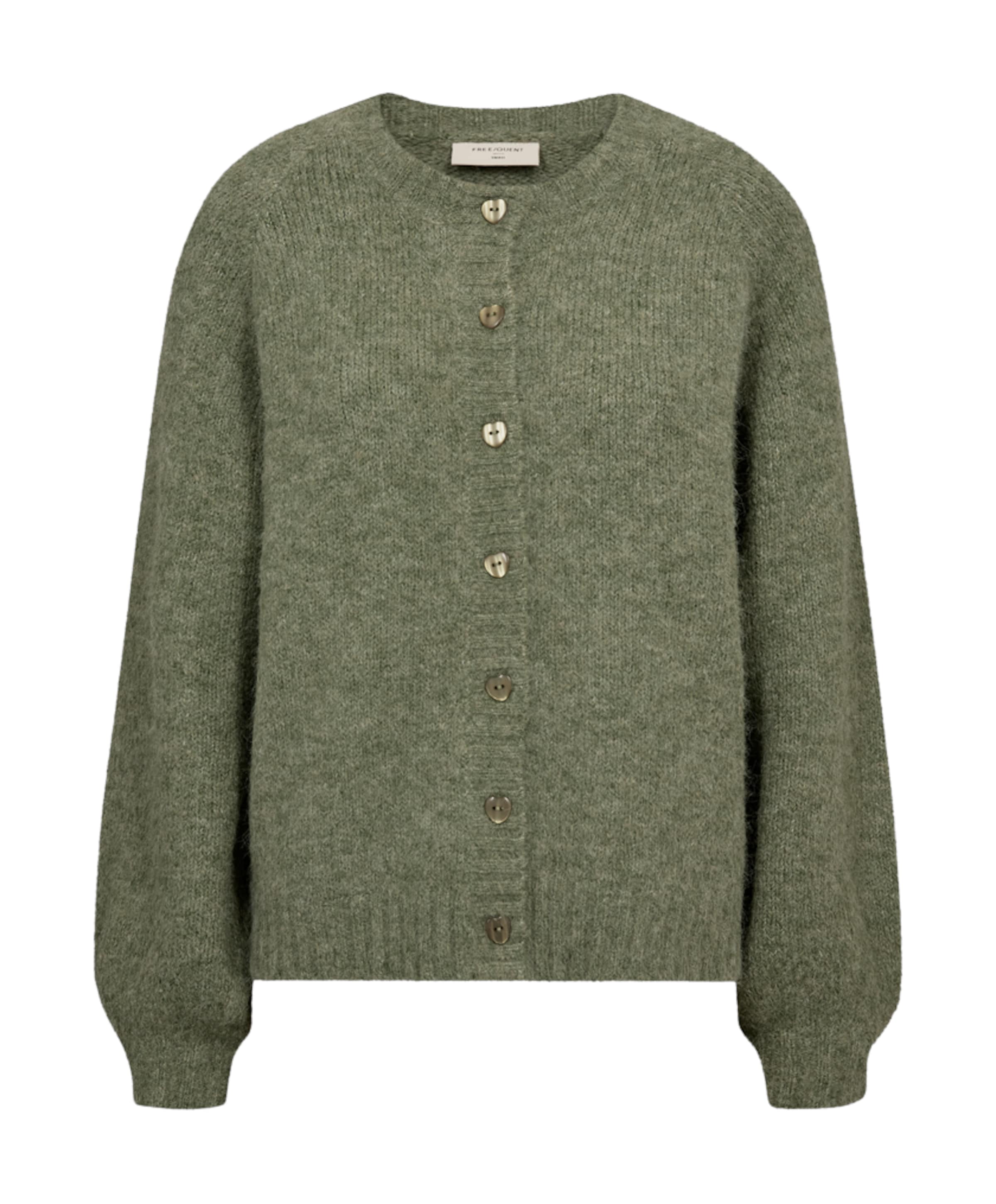 Dames vest groen