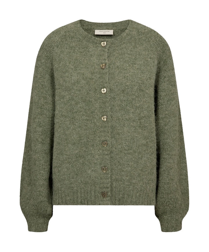 Dames vest groen
