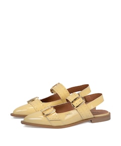Port Isabel dames slingbacks geel