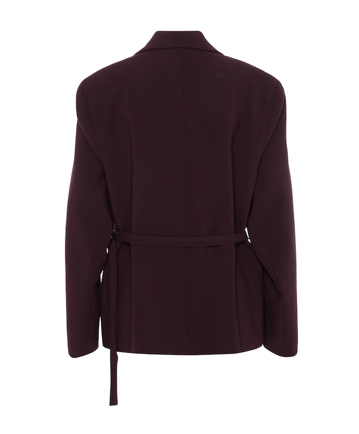 Dames blazer bordeaux