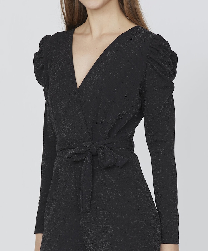 EGINA-JU18 dames jumpsuit zwart