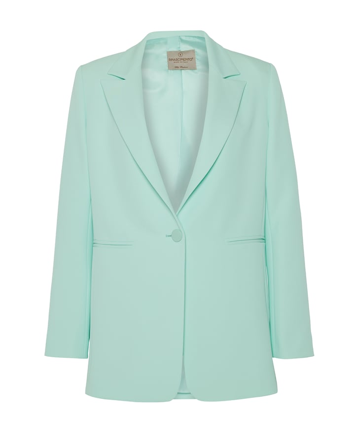 Dames blazer groen