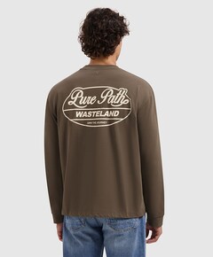 Longsleeve bruin