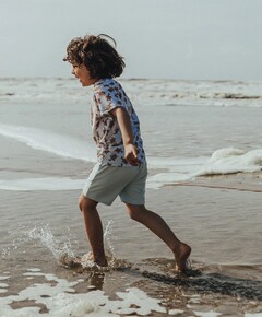 jongens korte broek blauw