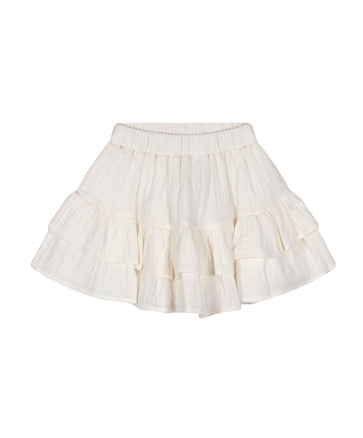 Meisjes rok ecru