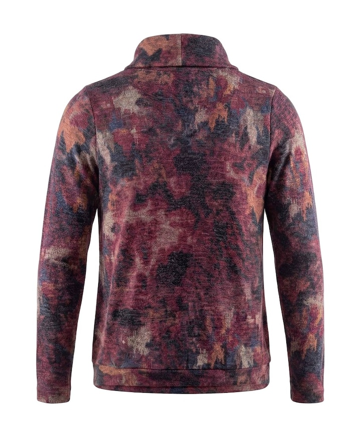 Dames longsleeve rood