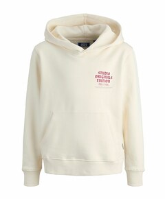 Jongens hoodie ecru
