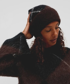 Dames hoofdaccessoire bruin