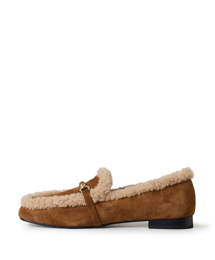Aida dames loafers bruin