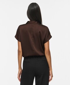 Dames blouse bruin