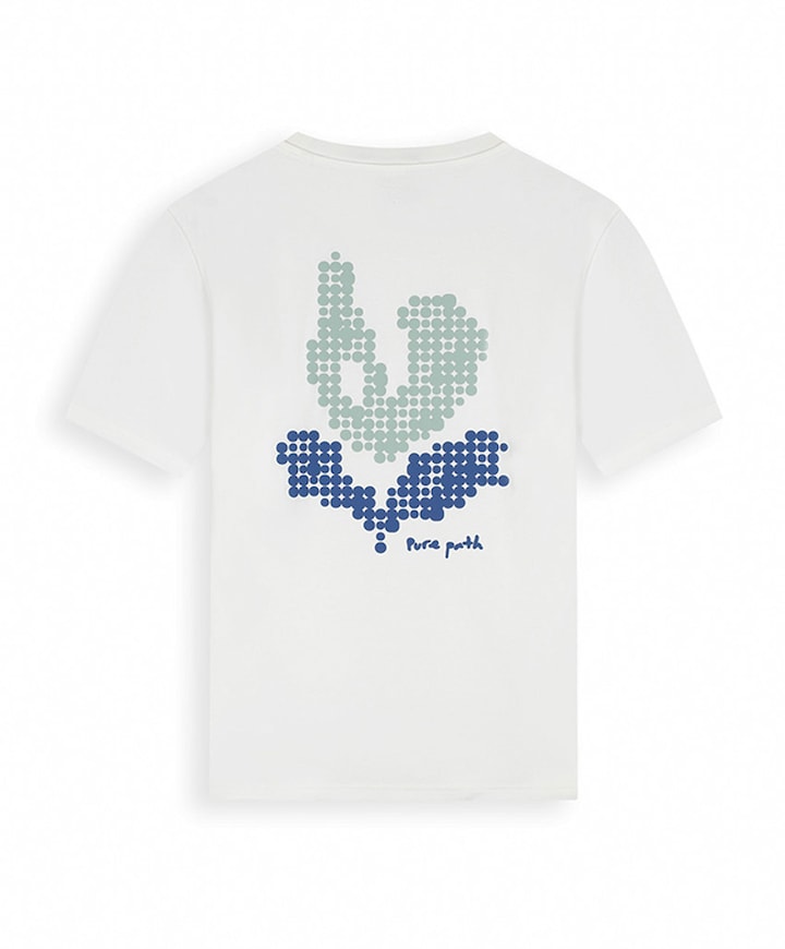 Heren T-shirt ecru