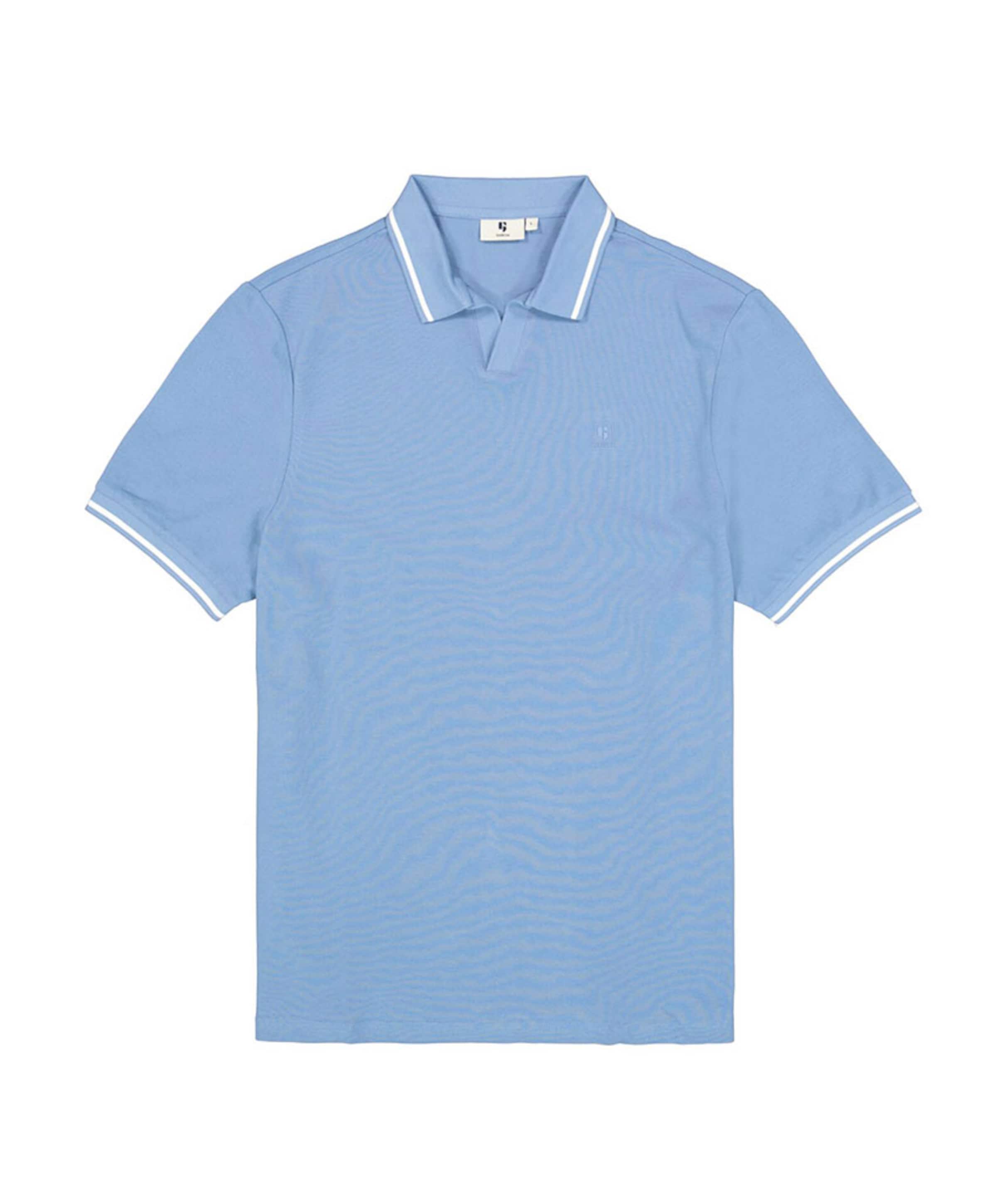 Heren polo blauw