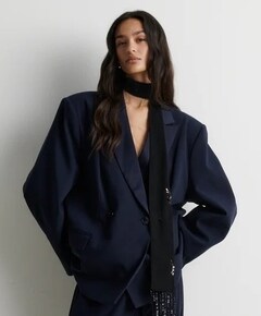 Dames blazer blauw