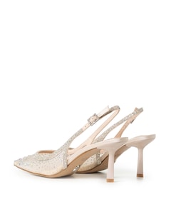 Vero dames slingbacks ecru