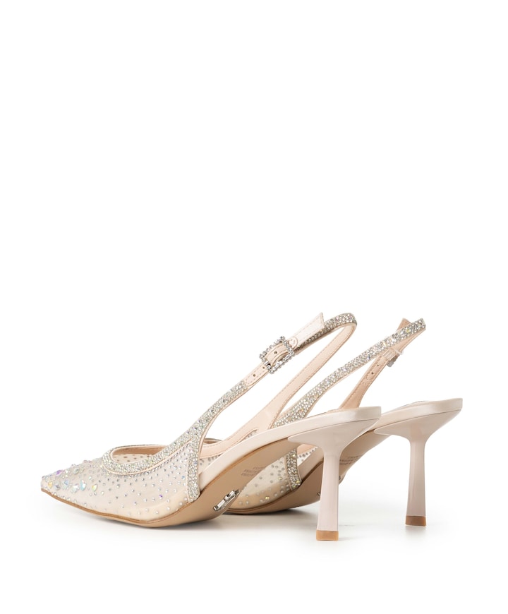 Vero dames slingbacks ecru