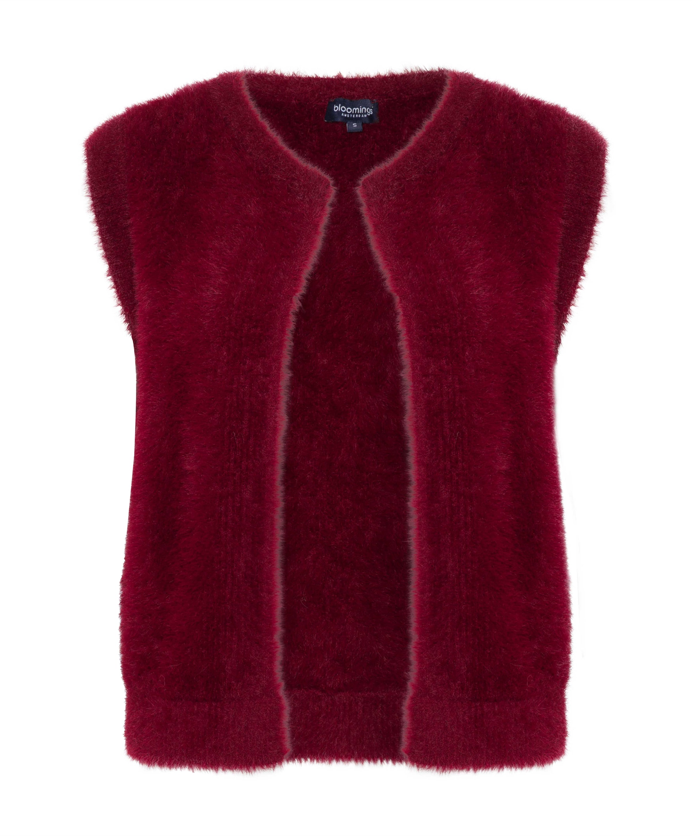 Dames gilet bordeaux