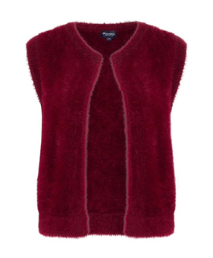 Dames gilet bordeaux