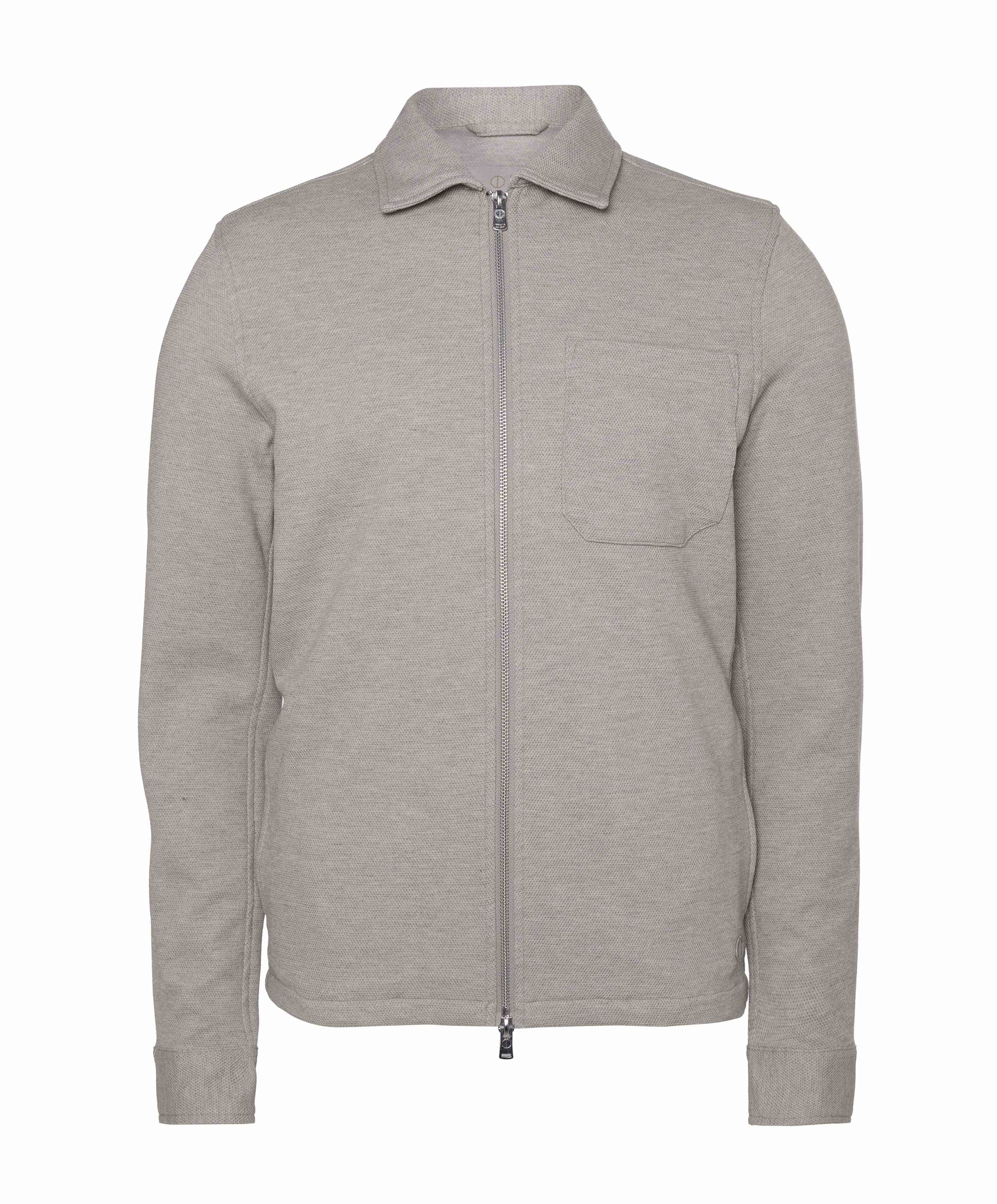 Heren overshirt beige