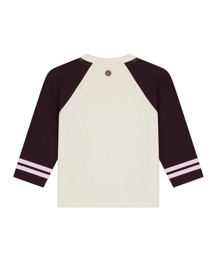 Meisjes longsleeve bordeaux