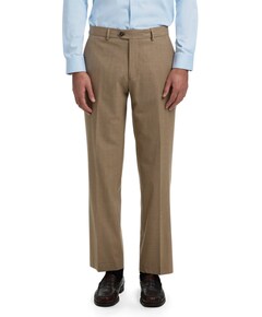 SLMREG-NEIL CHECK TRS heren broek bruin