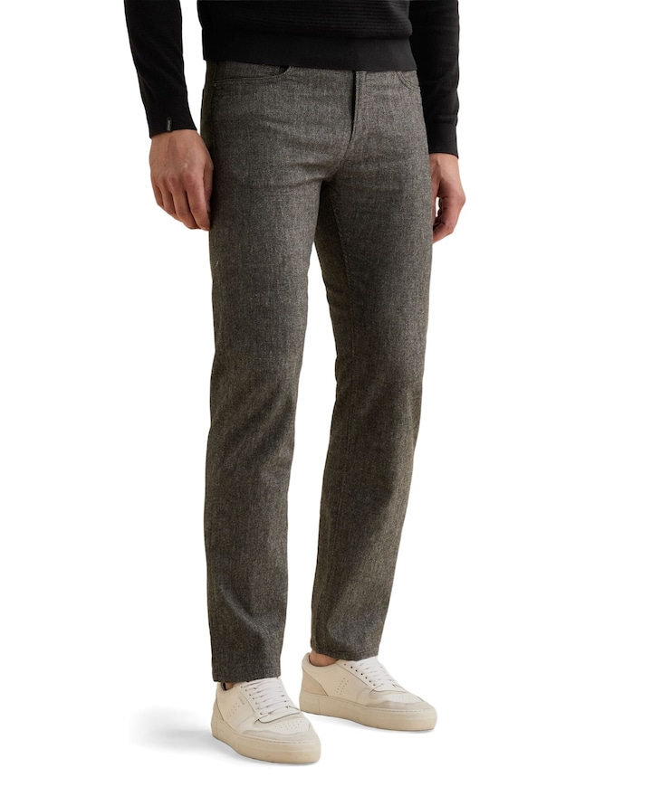 V40 RIDER BRUSHED MELANGE heren jeans grijs