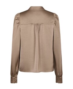 Dames blouse bruin