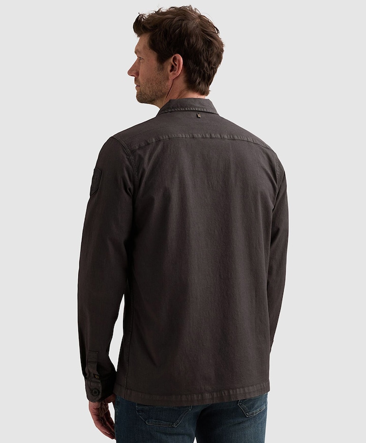 Heren overshirt zwart