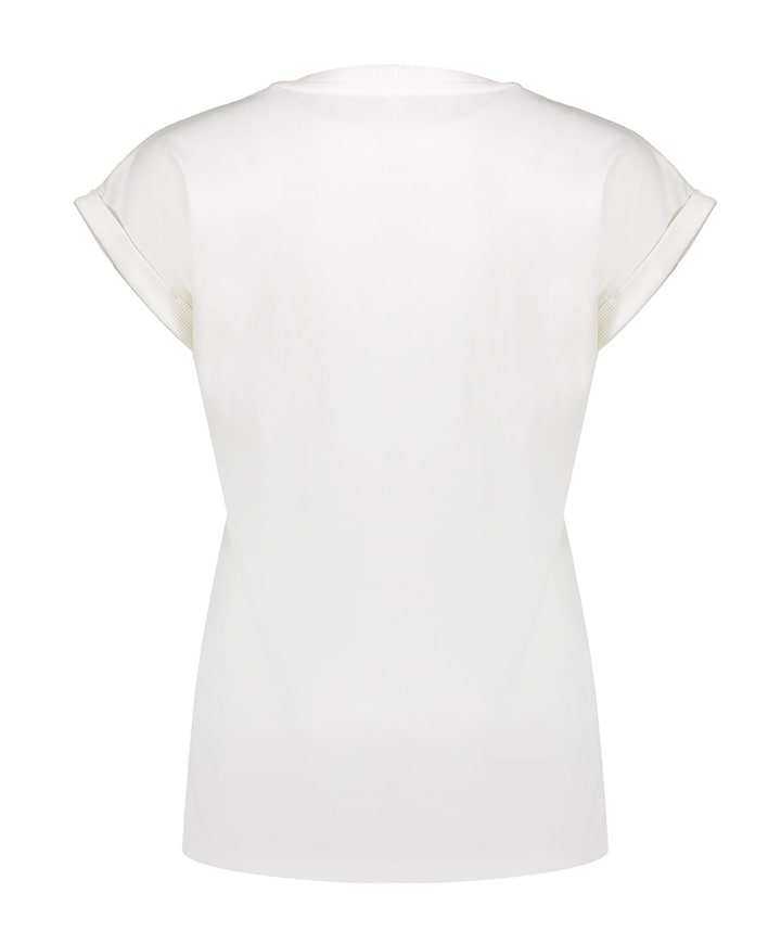 Dames T-shirt ecru