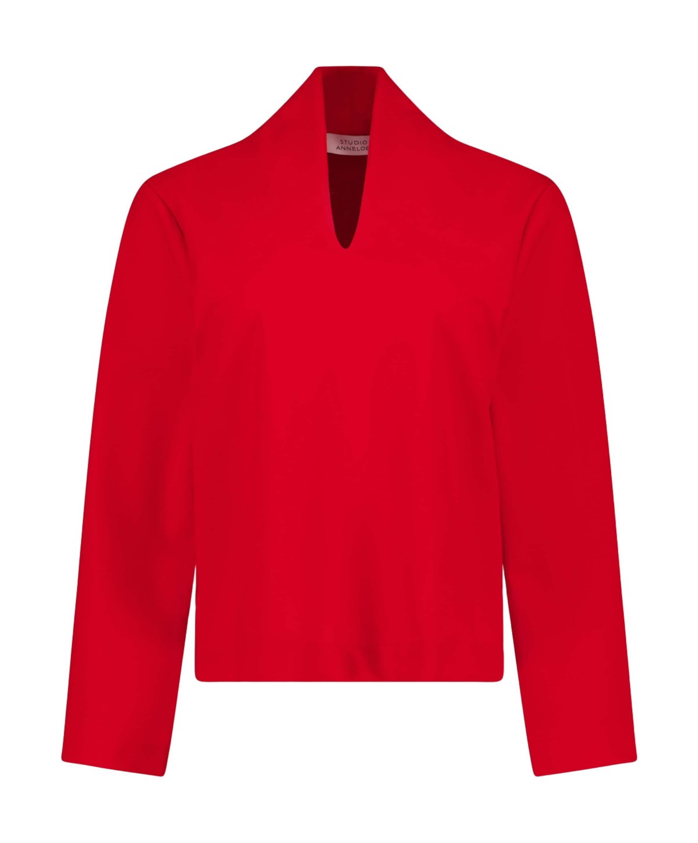 Dames blouse rood