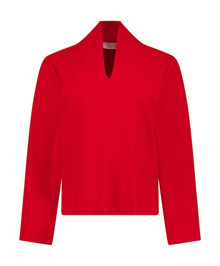 Dames blouse rood
