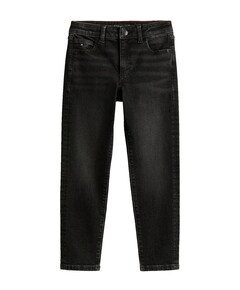 MODERN STRAIGHT WASHED BLK jeans grijs