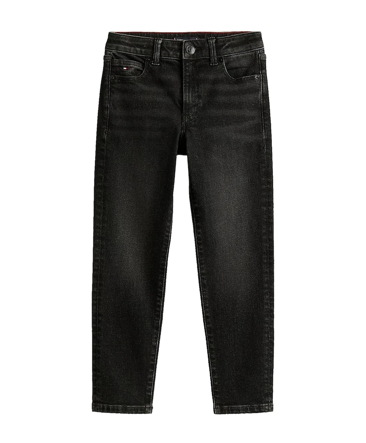 MODERN STRAIGHT WASHED BLK jeans grijs