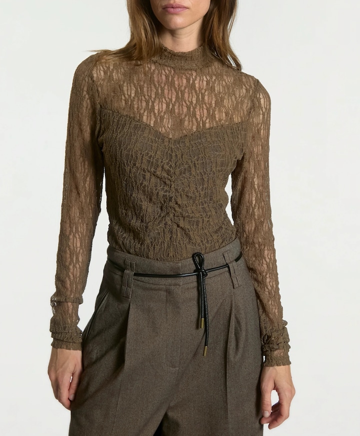 Dames top groen