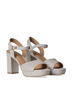 Romani dames sandalets goud