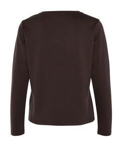 Dames longsleeve bruin