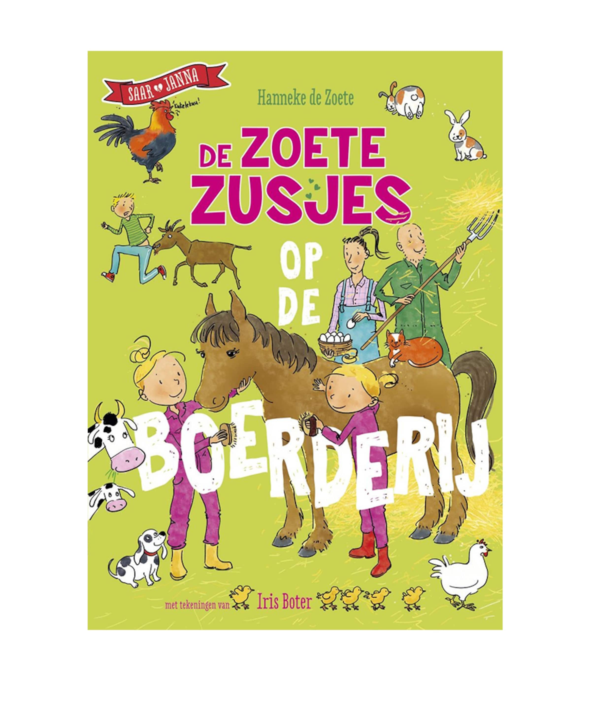 Boek De Zoete Zusjes op de boerderij