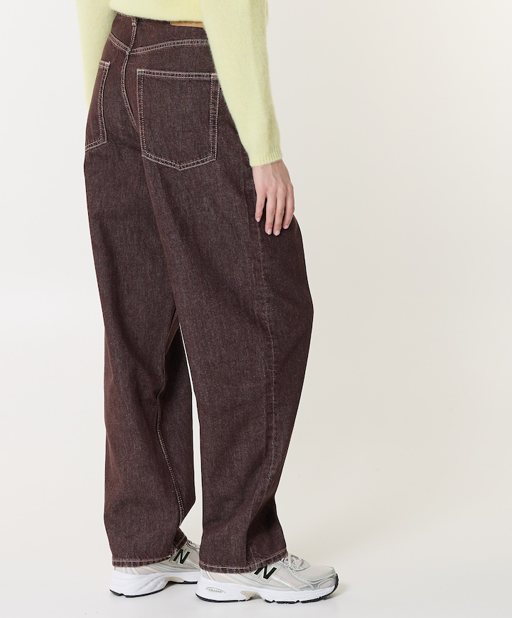 Oshow dames broek bruin