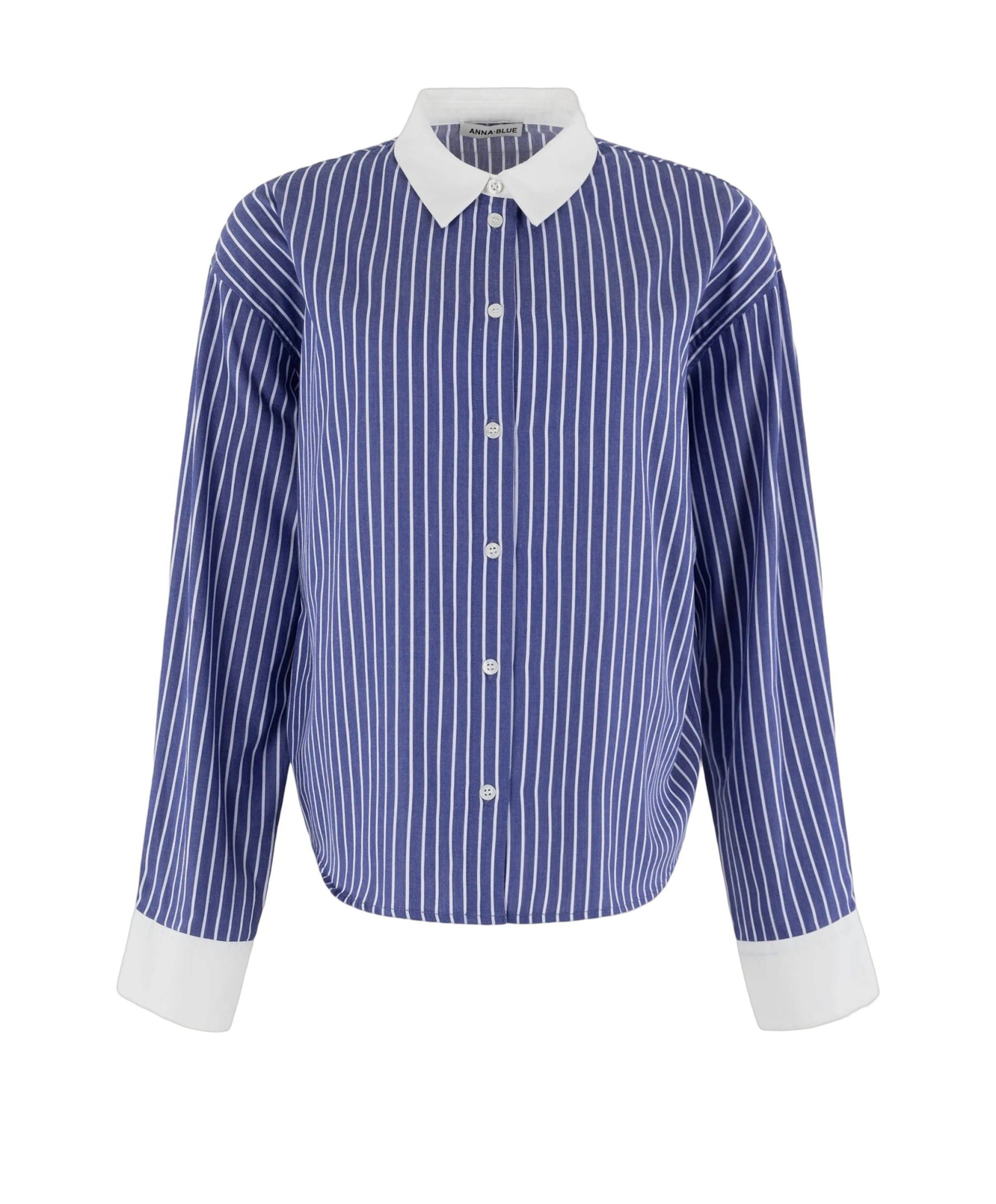 Dames blouse blauw