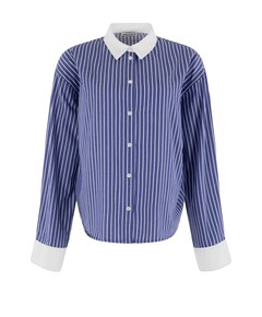 Dames blouse blauw