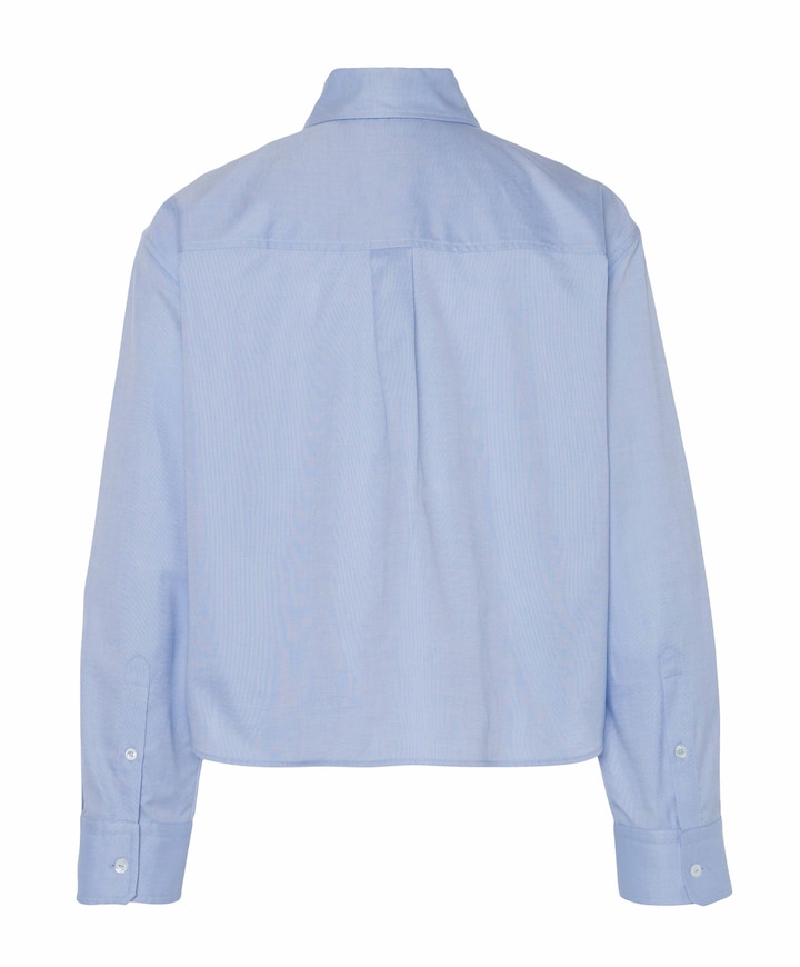 Dames blouse blauw