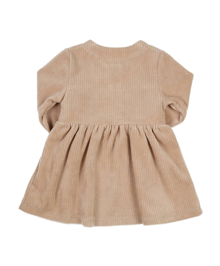 Meisjes jurk beige