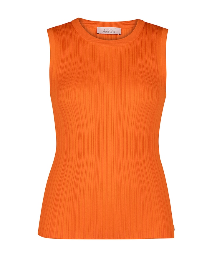 Dames top oranje