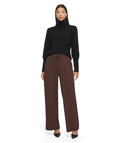 VICLUA HW WIDE PANTS-NOOS dames broek bruin