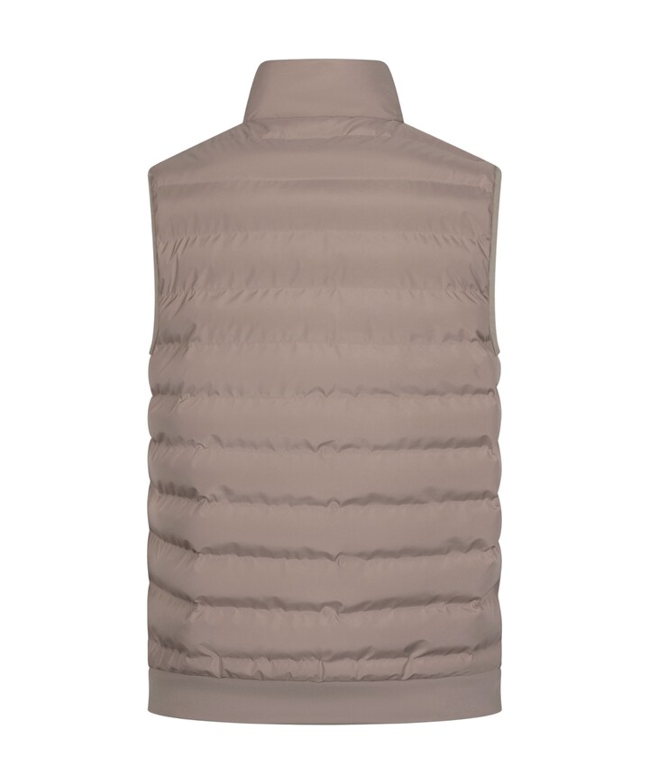 Heren bodywarmer beige