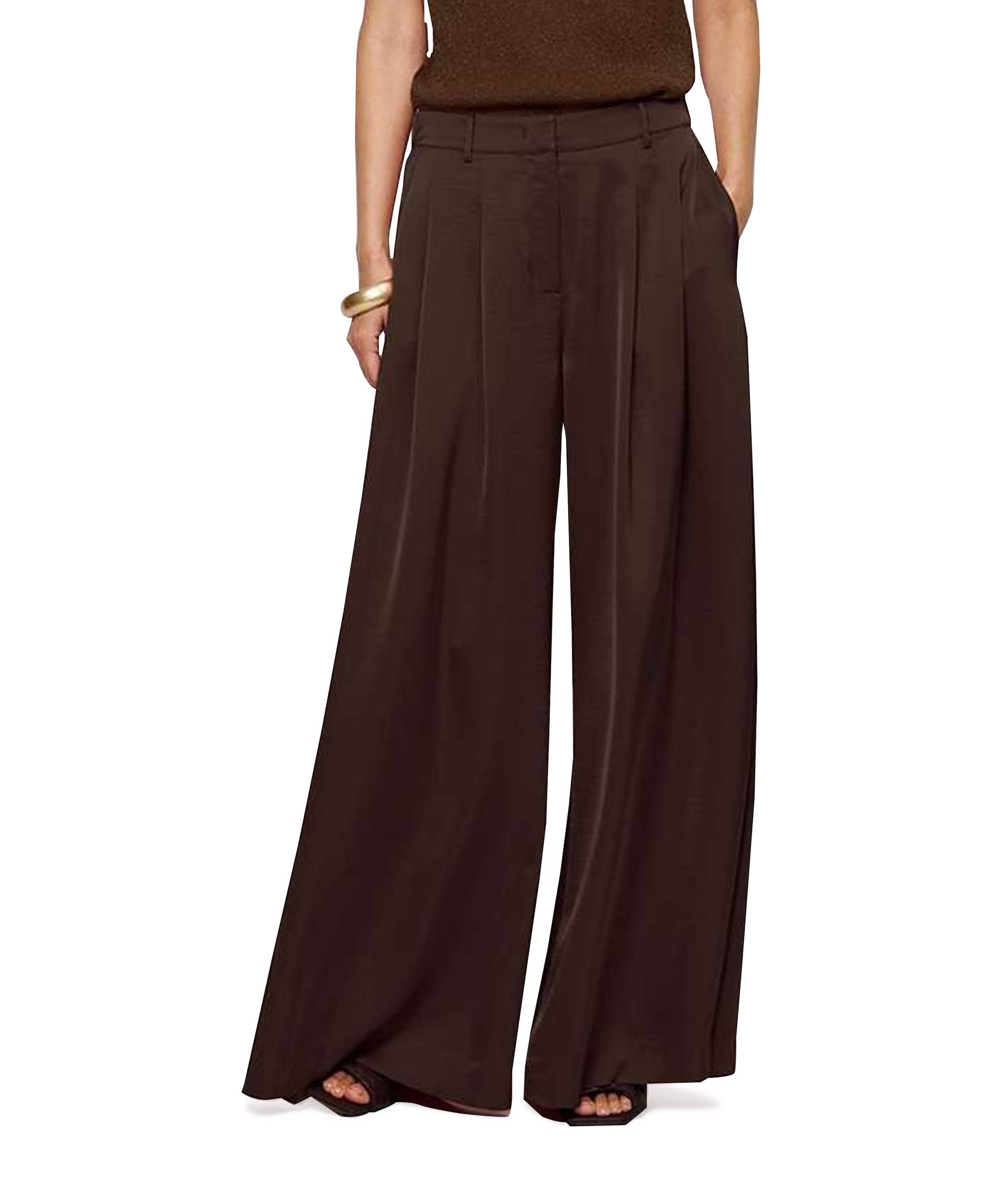 Onique dames broek bruin