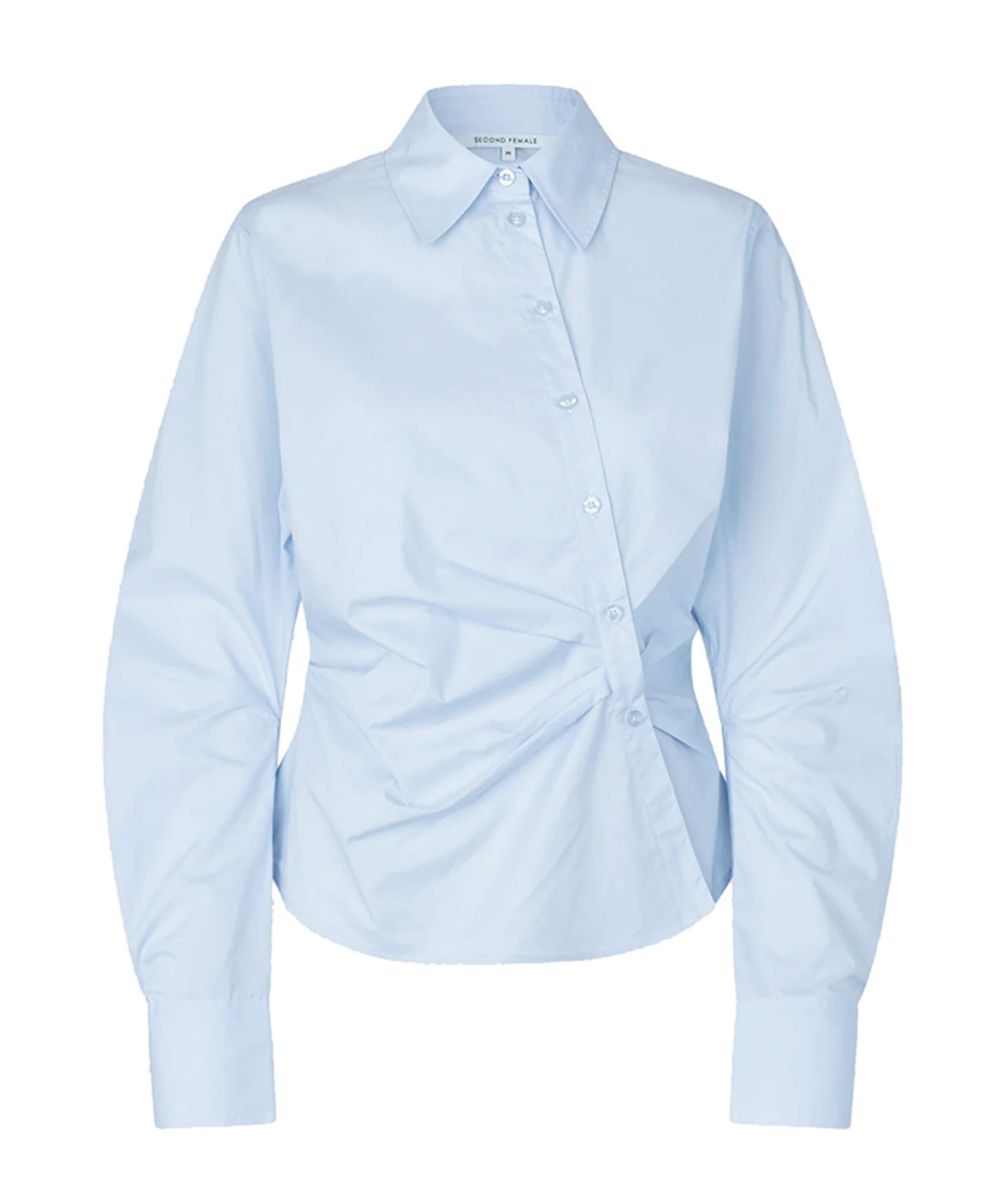 Dames blouse blauw
