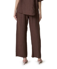 Liva Solid dames broek bruin