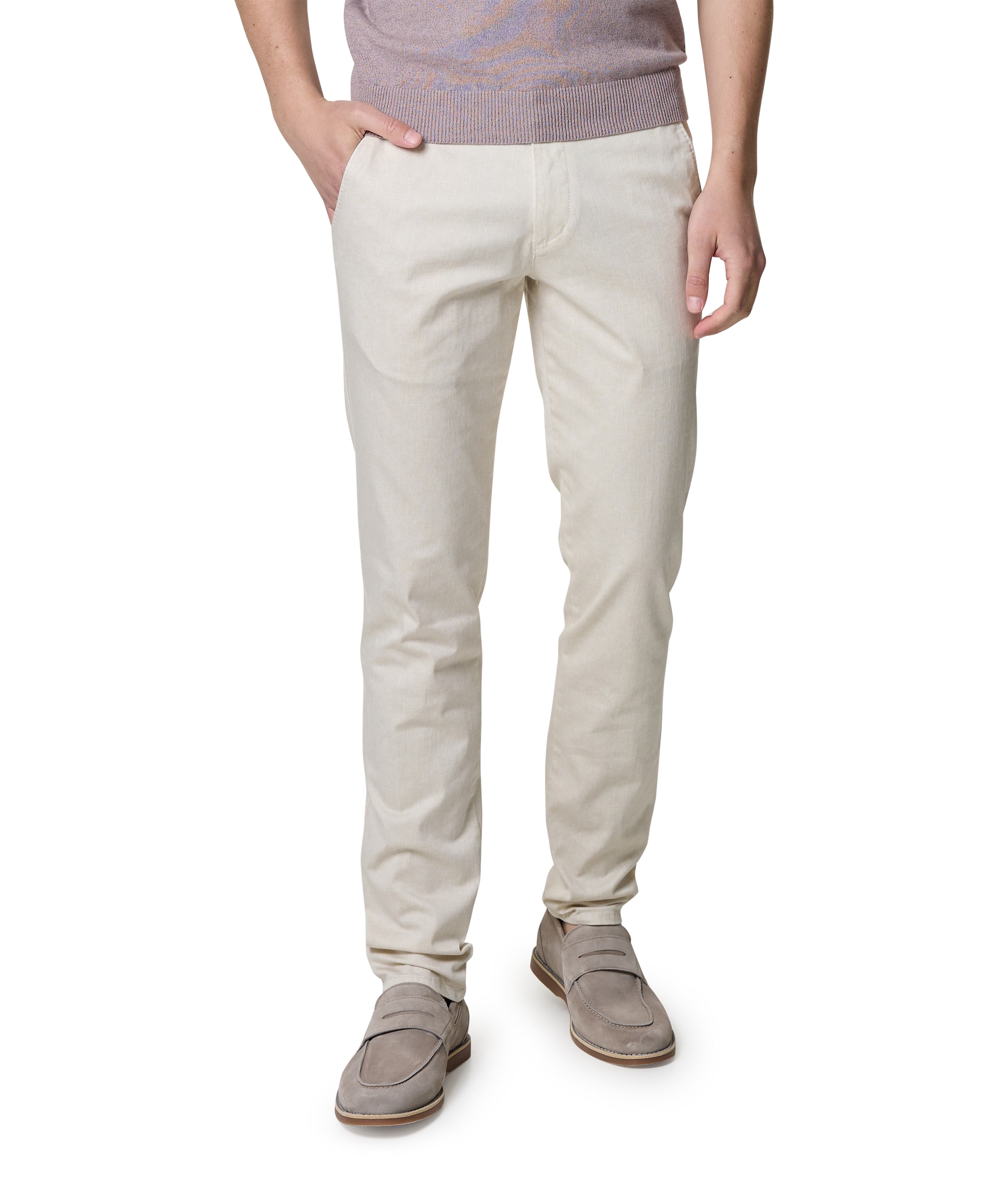 Elegance Chino Collection heren pantalon beige